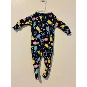 NWT The Children's Place Blue Easter Sleeper - 0-3M